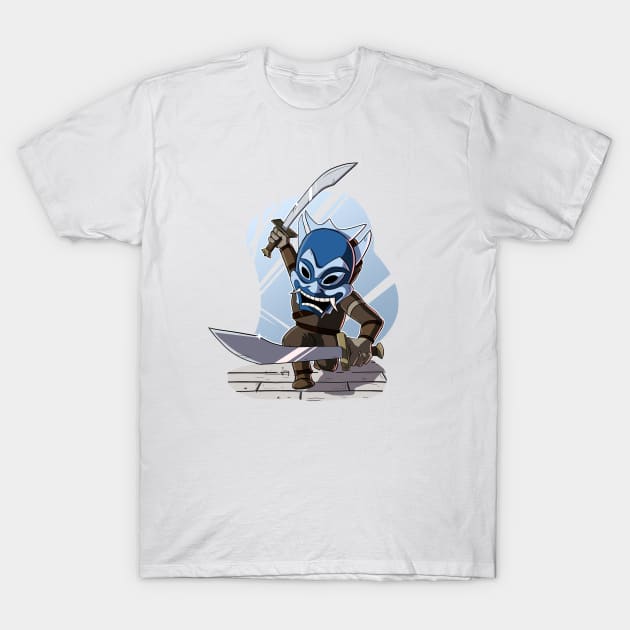 When the Blue Spirit Attacks T-Shirt by CuppaJoey